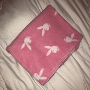 IN SEARCH OF: Pink Playboy blanket!